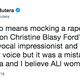 Screenshot of Rachel Butera’s tweet.